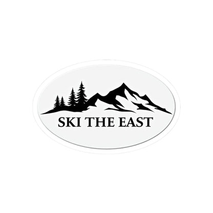 Ski The East Bumper Sticker for Car and Home Decor - Even Keel LLC