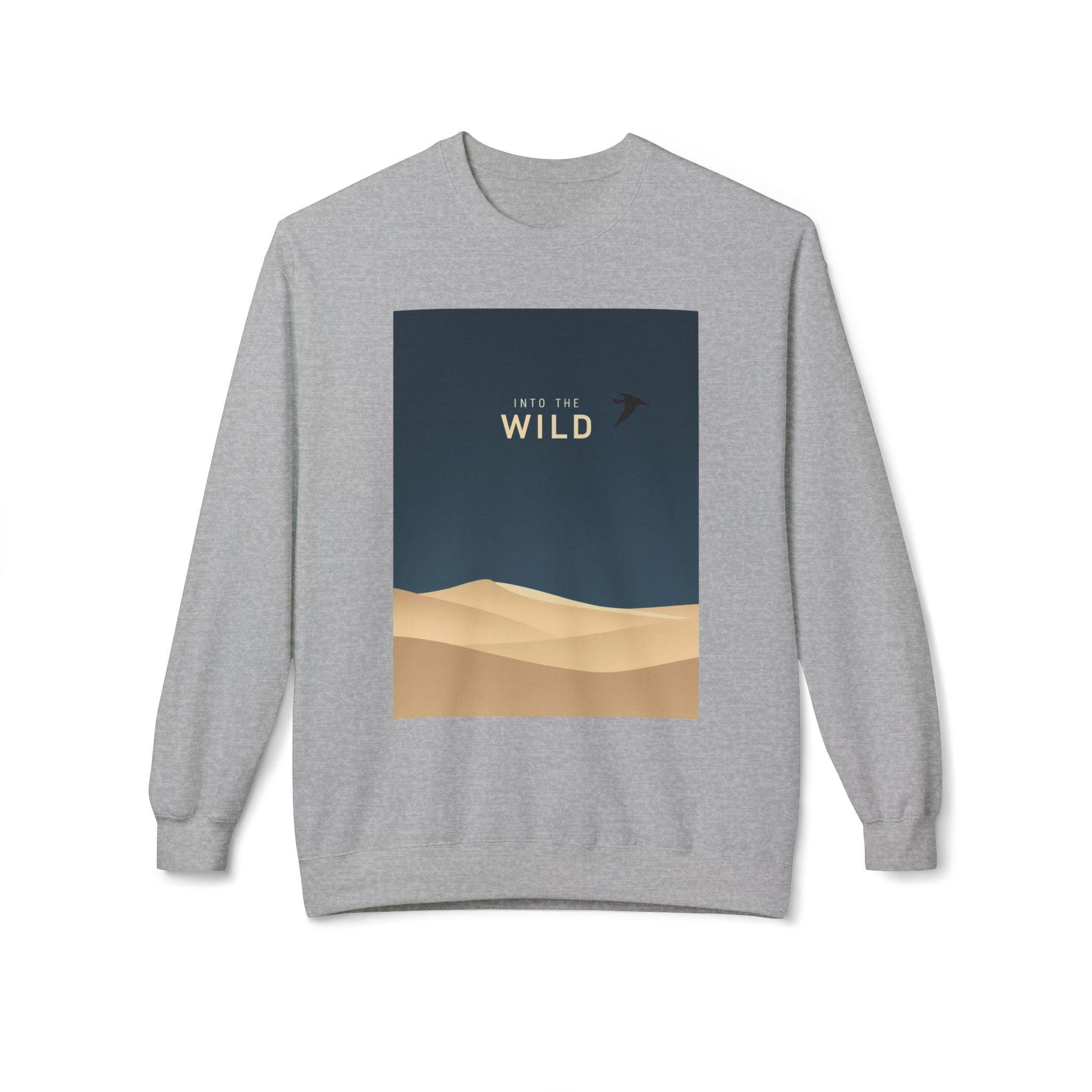 Sweatshirt 'Into the Wild' Unisex For Outdoor Adventure - Even Keel LLC