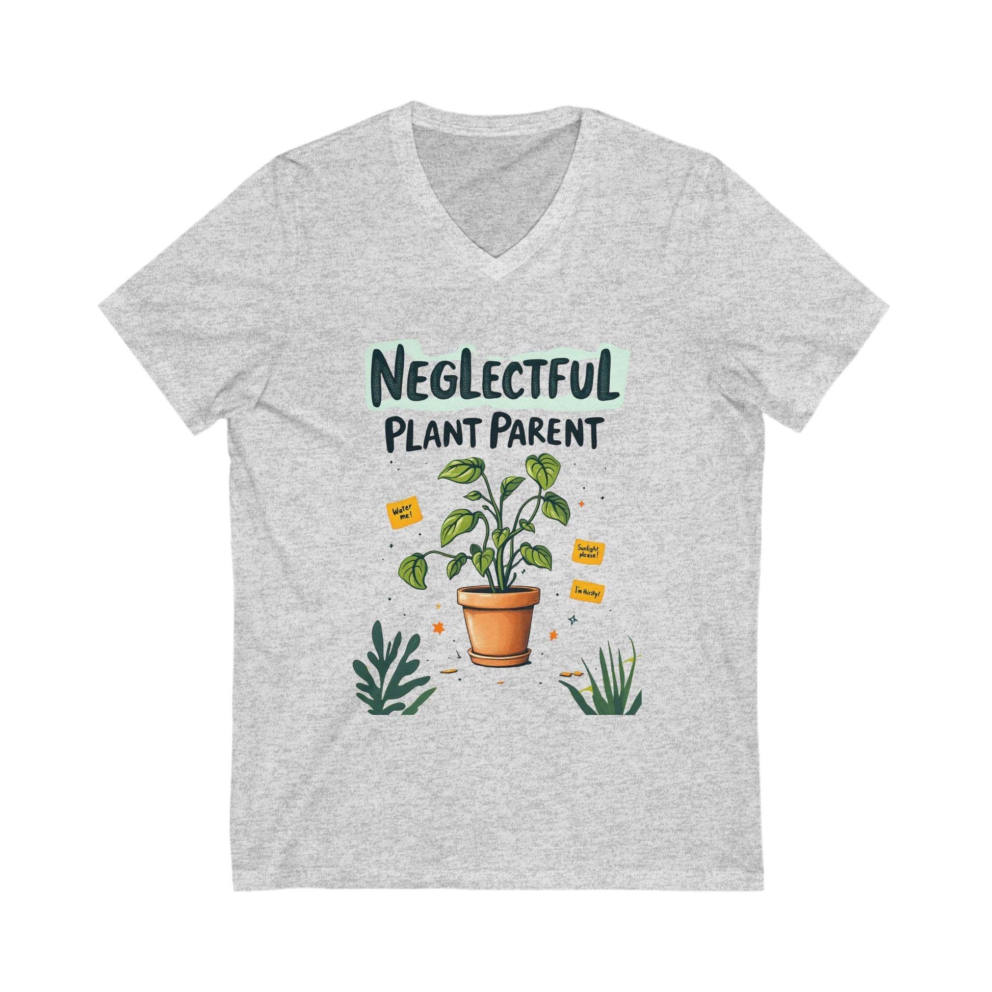 Funny Neglectful Plant Parent Tee for Casual Wear Shirt - Even Keel LLC