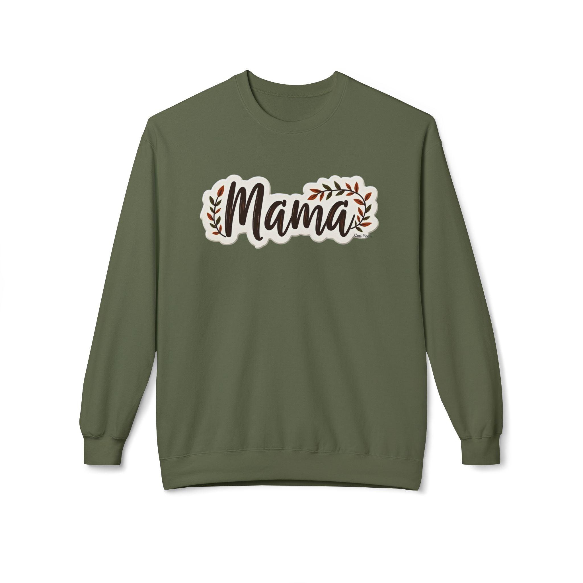 Mama Crewneck Sweatshirt for Moms - Cozy and Stylish Wear - Even Keel LLC