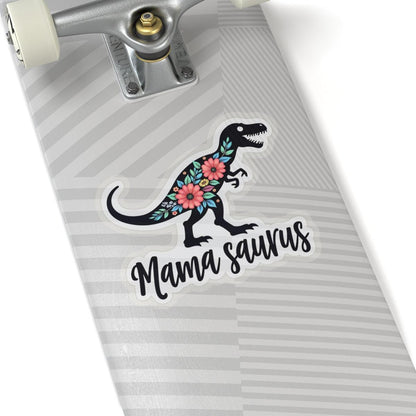 Dinosaur Momma Saura Rex Kiss-Cut Sticker for Decor - Even Keel LLC