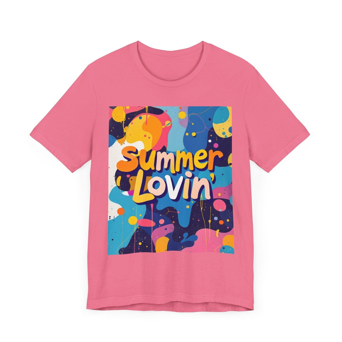 Colorful Summer Lovin' Unisex Tee for Fun Summer Days - Even Keel LLC