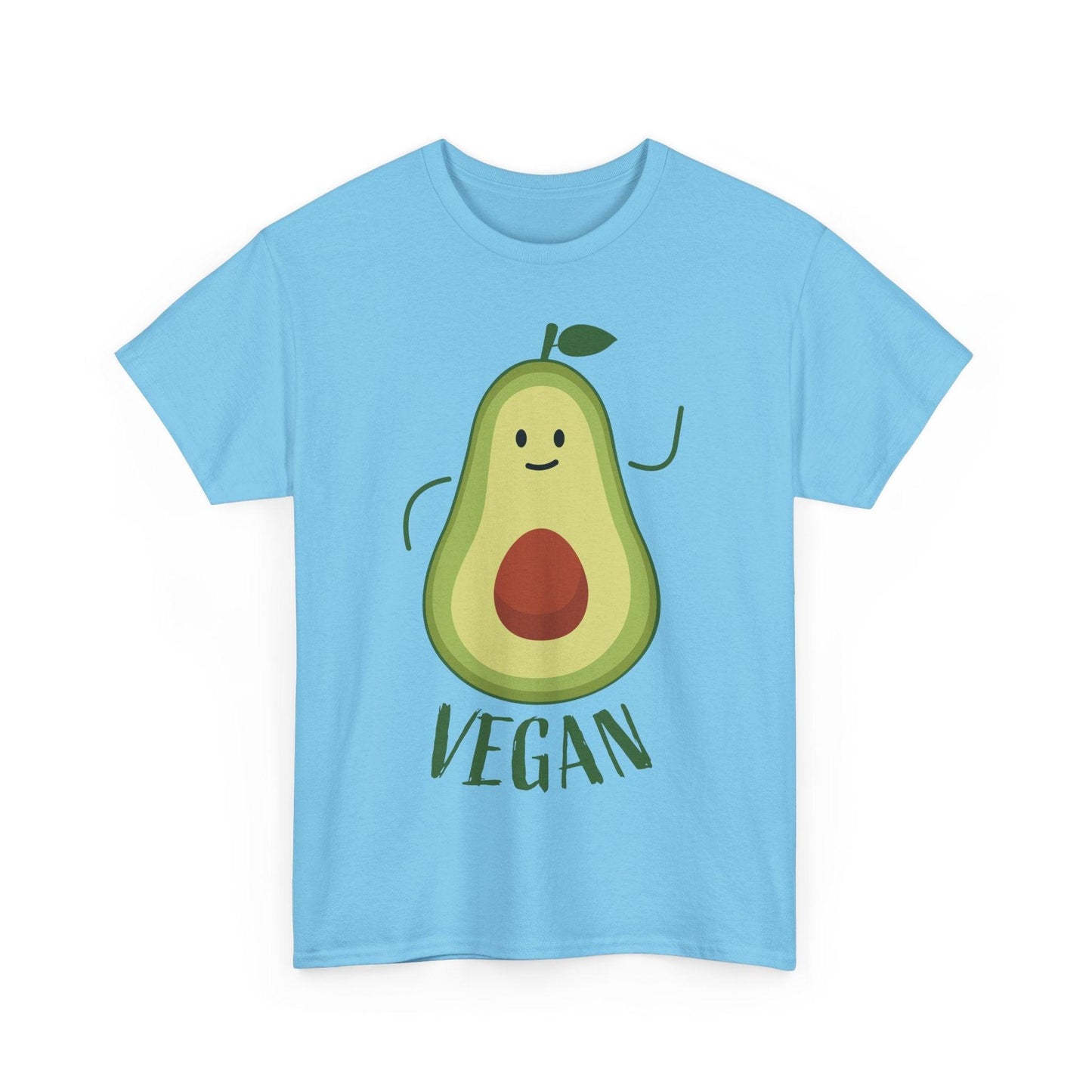 Vegan Tee - Unisex Heavy Cotton Casual Eco-Friendly Wear - Even Keel LLC