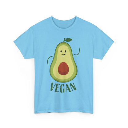 Vegan Tee - Unisex Heavy Cotton Casual Eco-Friendly Wear - Even Keel LLC