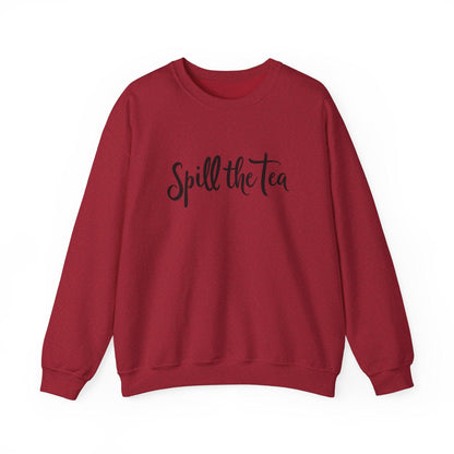 Spill the Tea Sweatshirt for Cozy Casual Style - Even Keel LLC