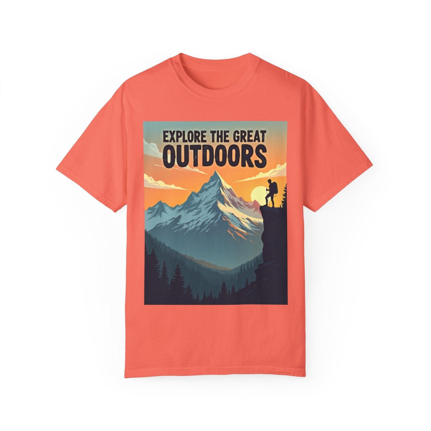 Hiker Adventure T-Shirt for Outdoor Enthusiasts and Nature Lovers - Even Keel LLC