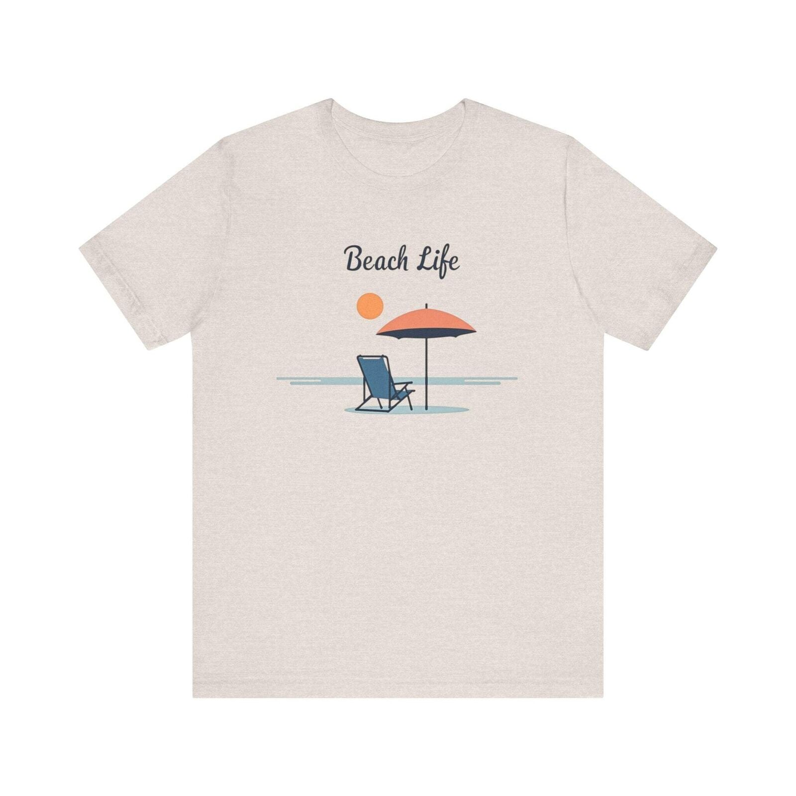 Beach Life Tee Shirt - Unisex Tee for Ocean Lovers - Even Keel LLC