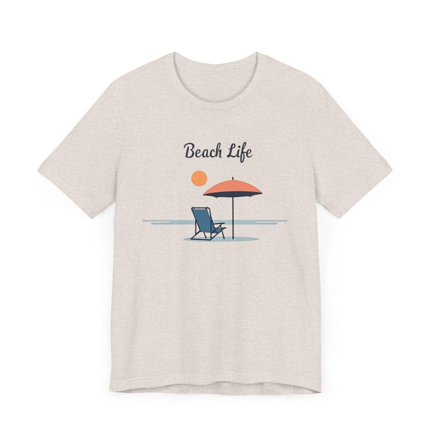 Beach Life Tee Shirt - Unisex Tee for Ocean Lovers - Even Keel LLC