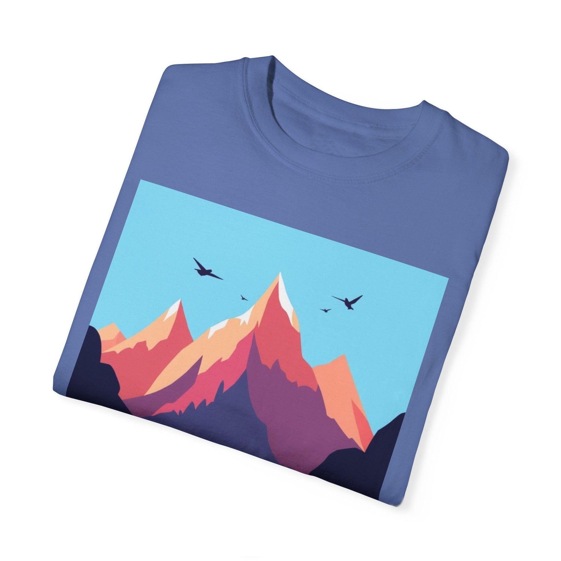 Hiking Or Skiing Mountains Out Of Office Unisex T-shirt - Even Keel LLC