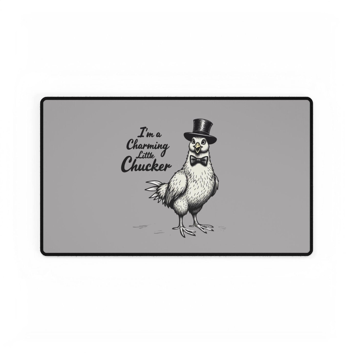 Charming Little Chicken Desk Mat for Organized Workspaces - Even Keel LLC