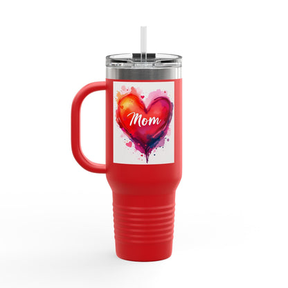 Travel Mug - Love Mom Day Insulated 40oz Coffee Cup - Even Keel LLC