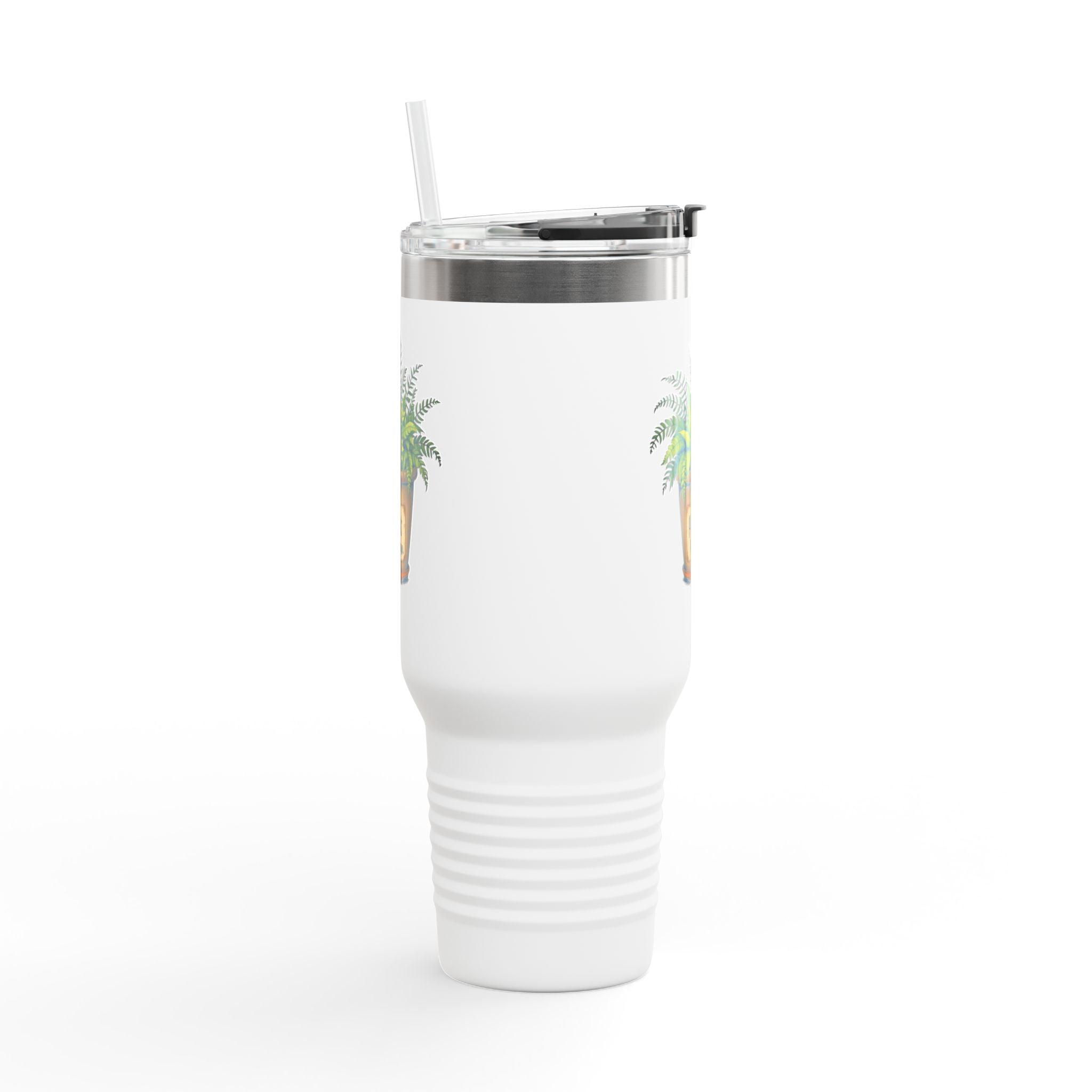 40oz Travel Mug - Plant Mama Design for Eco-Friendly Living - Even Keel LLC