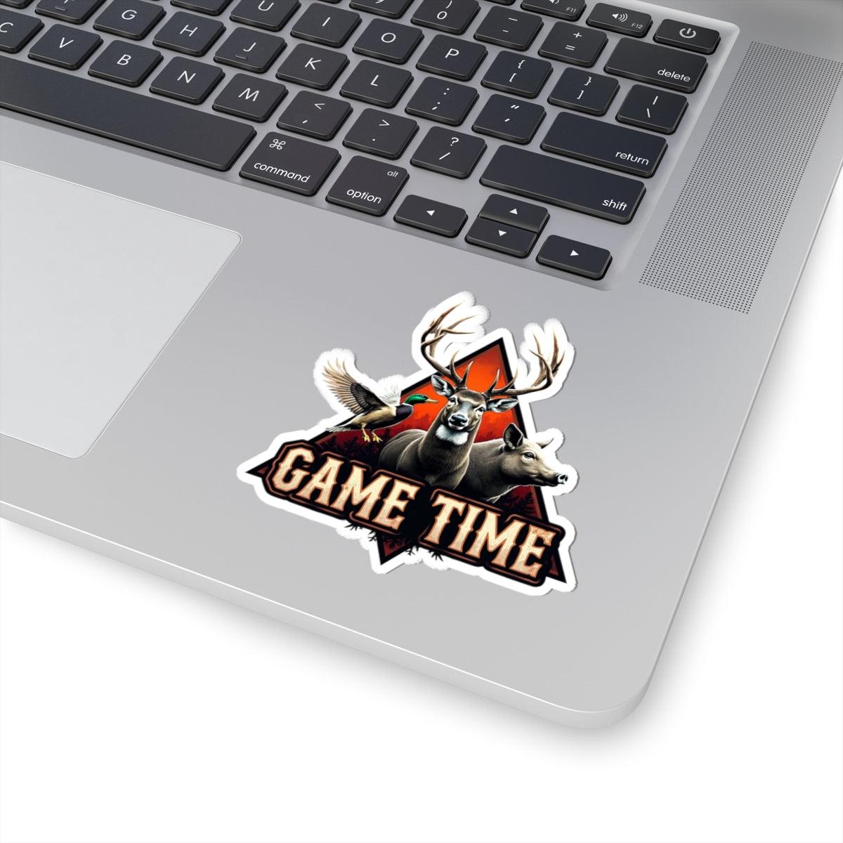 Game Time Trio Kiss-Cut Sticker for Custom Decor Ideas - Even Keel LLC