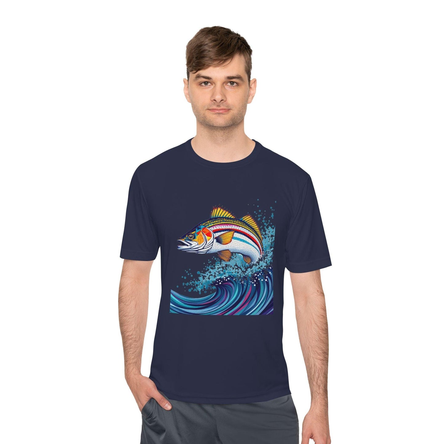 Catch of the Day Unisex Moisture Wicking Tee for Fishing - Even Keel LLC