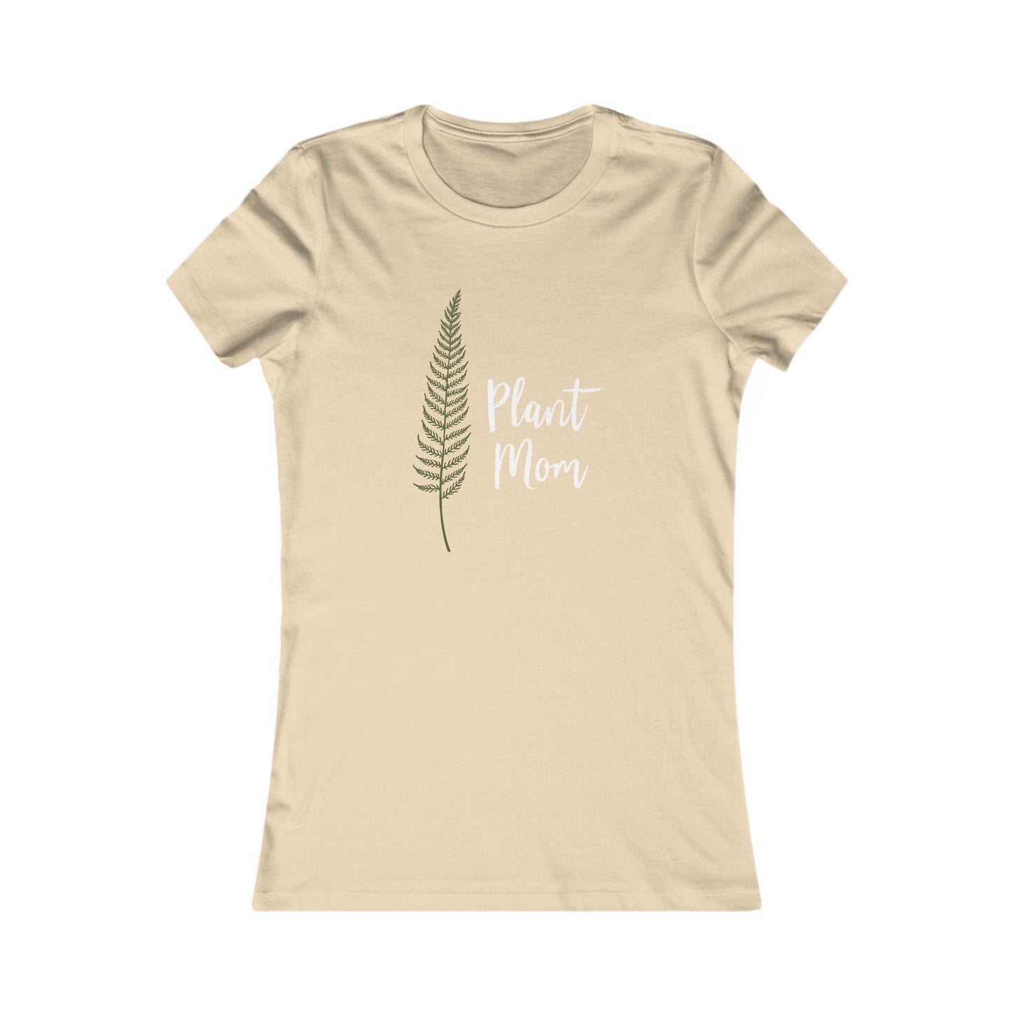 Plant Mom With Fern Women Tee For Nature Lovers - Even Keel LLC