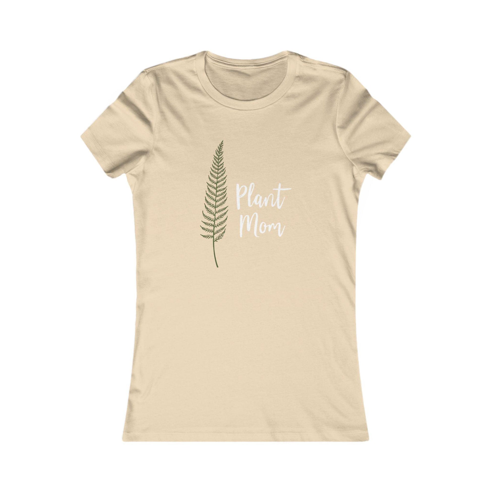 Plant Mom With Fern Women Tee For Nature Lovers - Even Keel LLC