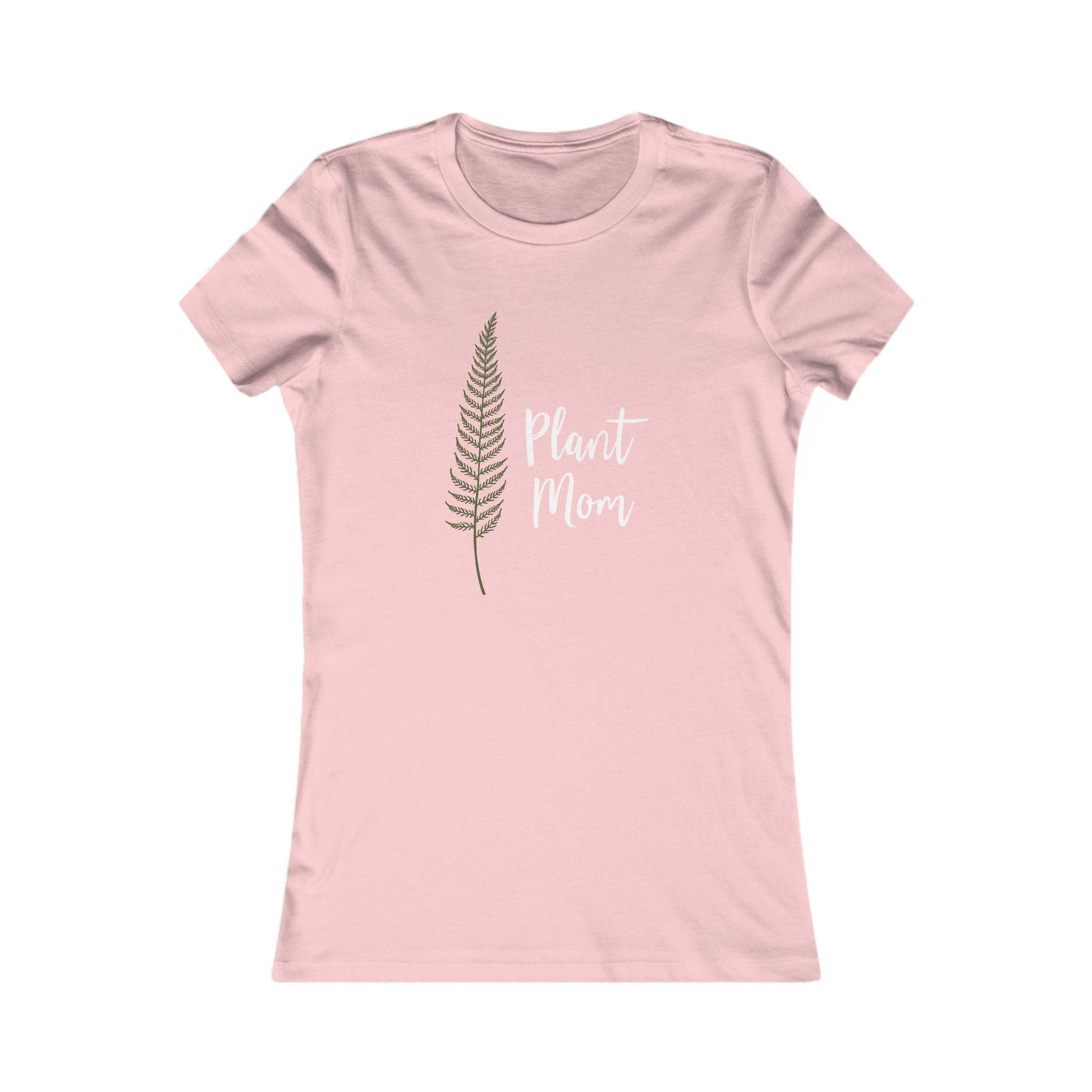 Plant Mom With Fern Women Tee For Nature Lovers - Even Keel LLC