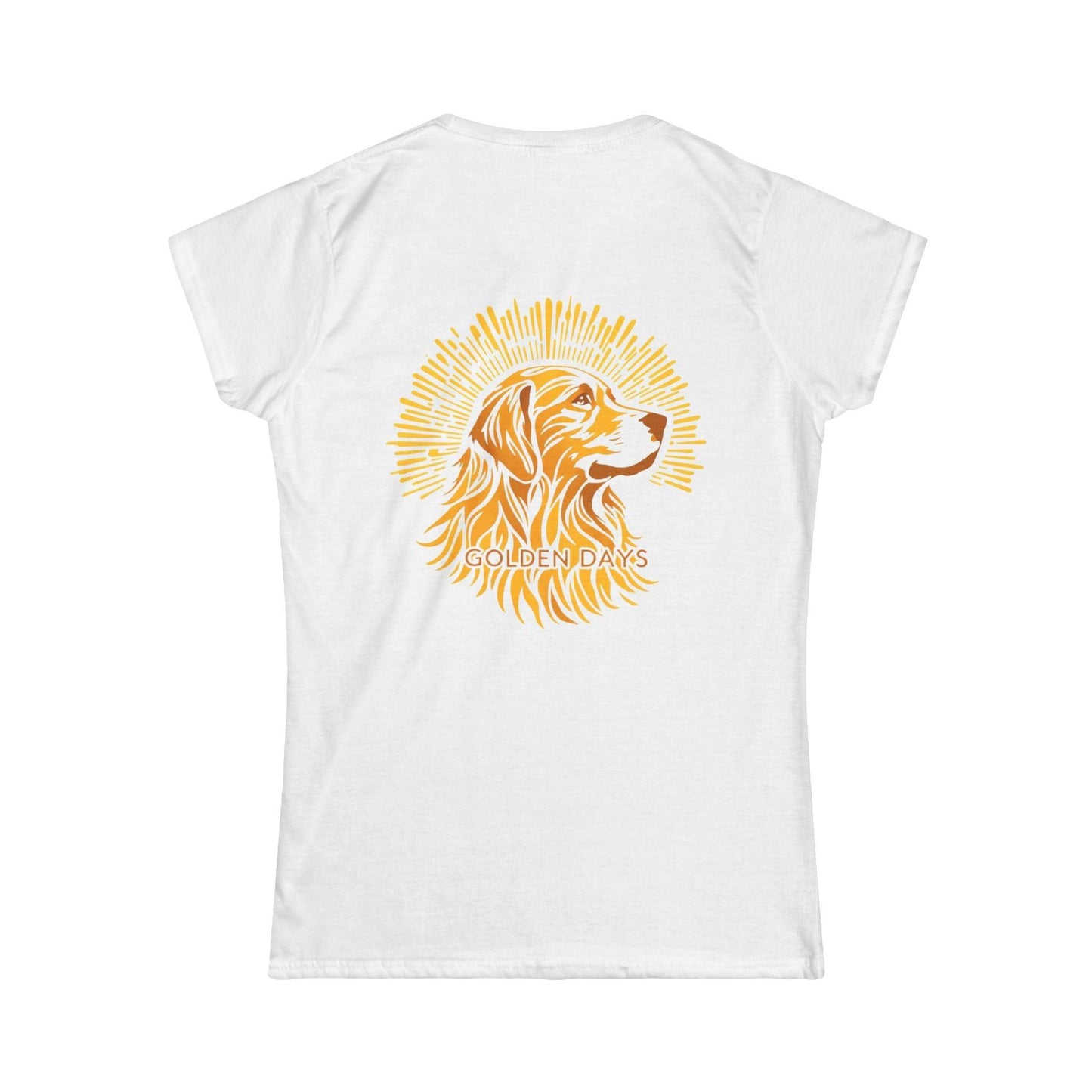 Golden Days Dog Tee - Women's T-Shirt for Golden Retriever Lovers - Even Keel LLC