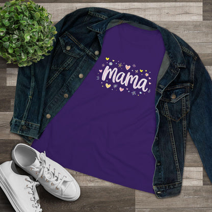 Women's Tee - Mama Heart Design for Comfortable Everyday Wear - Even Keel LLC