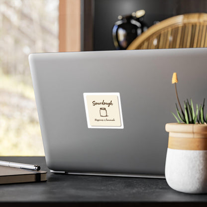 Sourdough Happiness Is Homemade Decal for Baking Lovers - Even Keel LLC