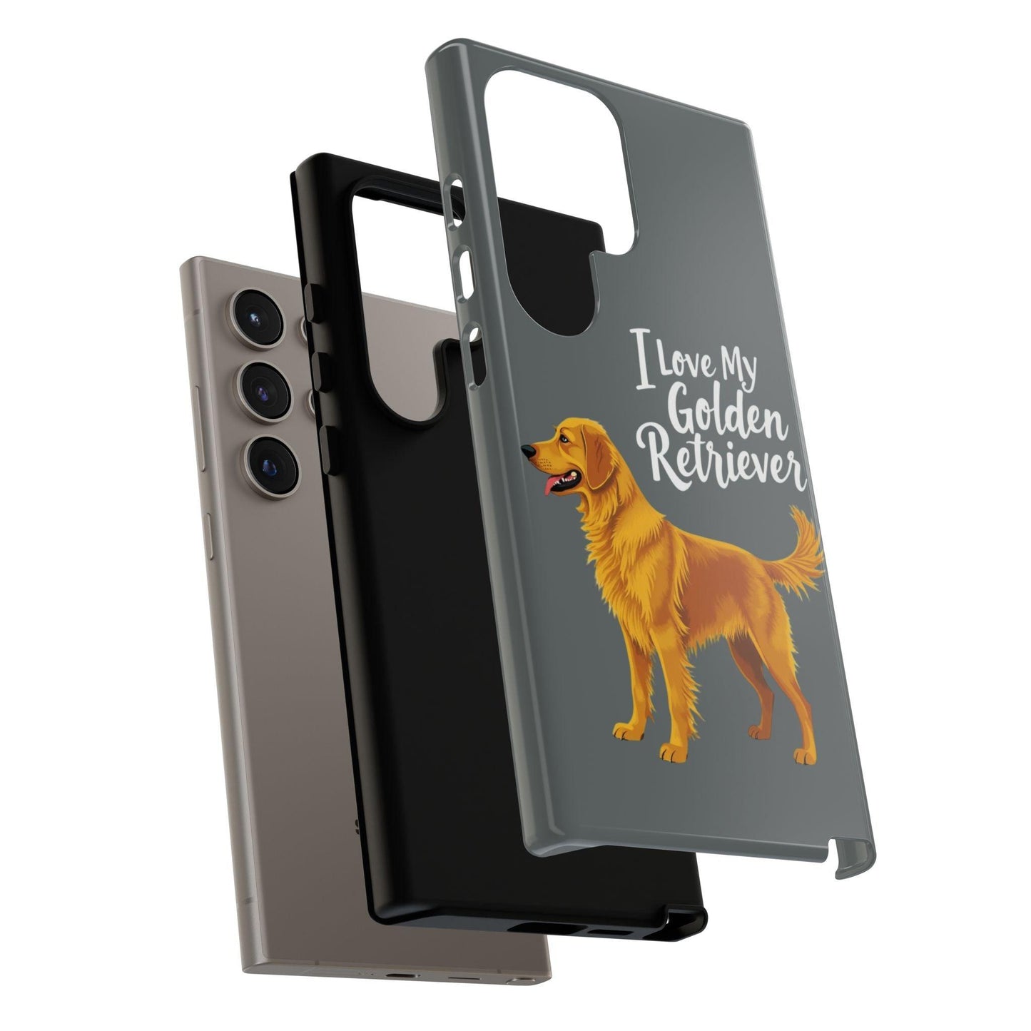 Phone Case I Love My Golden Retriever For Dog Lovers Style - Even Keel LLC