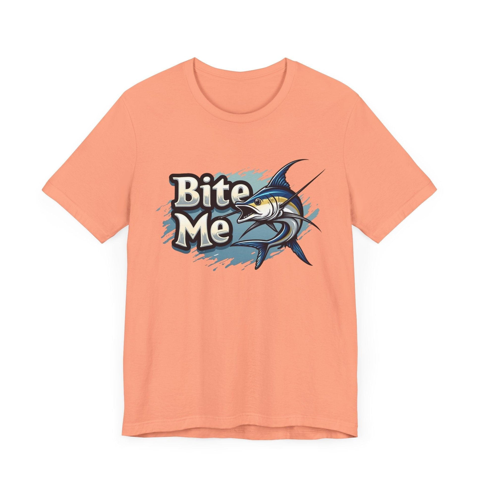 Swordfish Unisex Tee - Bite Me Design For Casual Style - Even Keel LLC