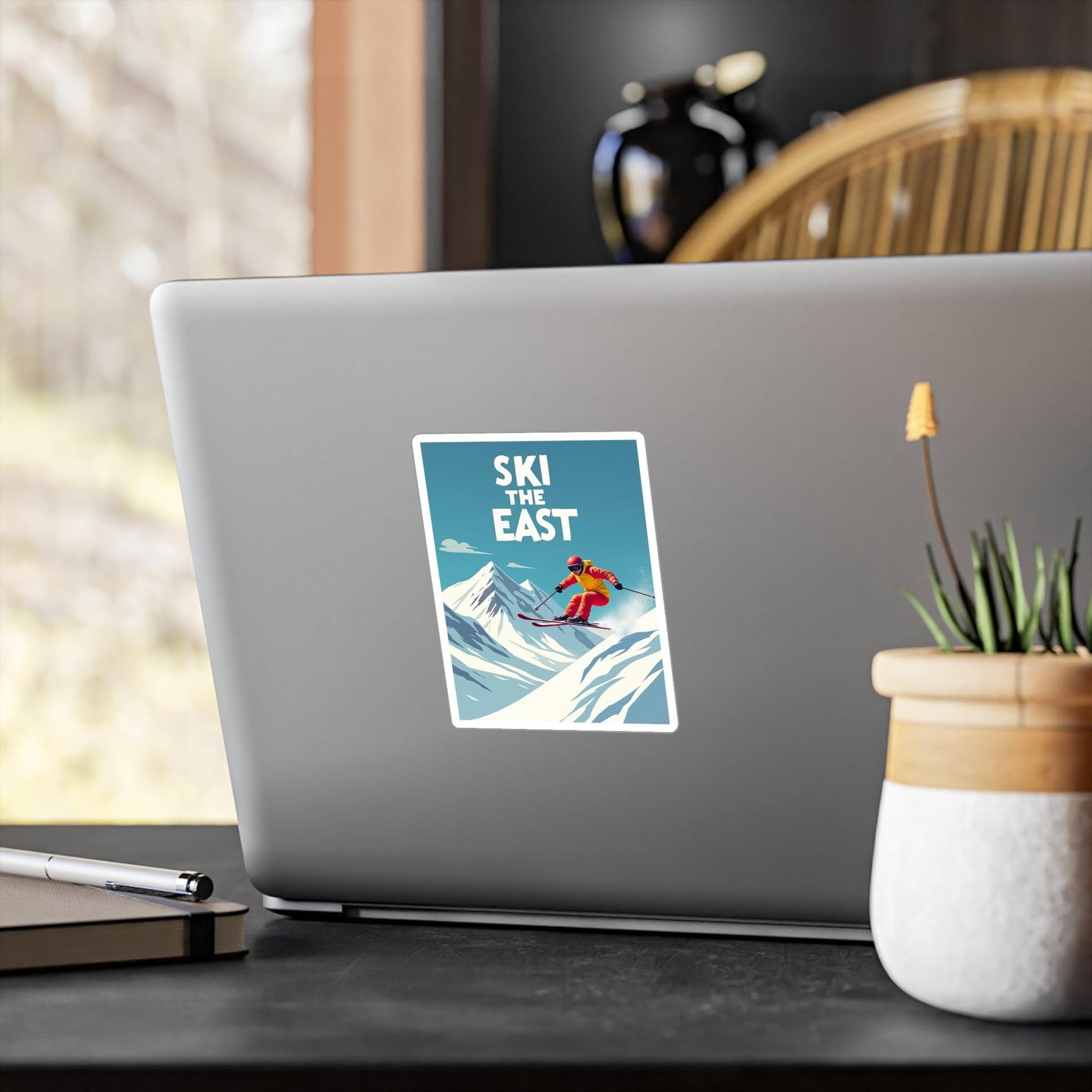 Ski The East Decal - High Quality Vinyl Sticker - Even Keel LLC