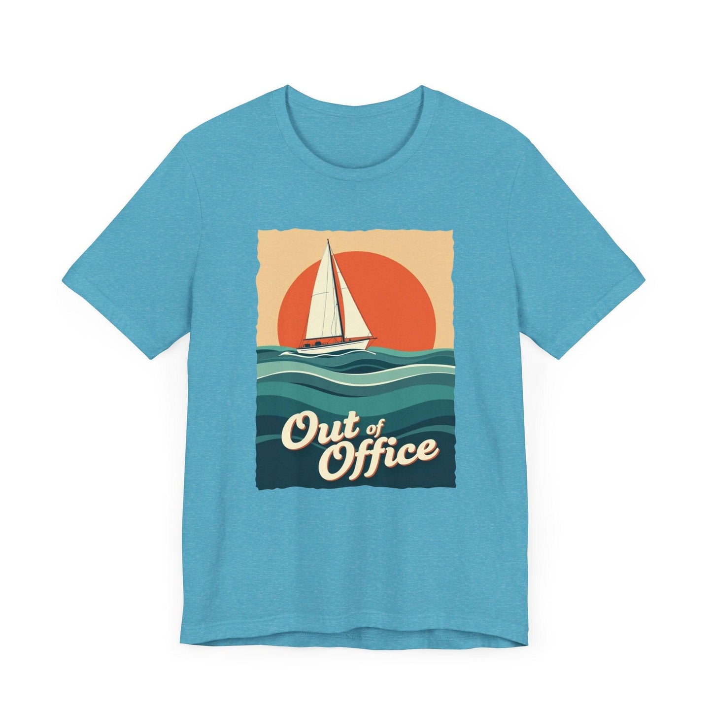 Sailing Tee - Out of Office Design for Summer Fun - Even Keel LLC