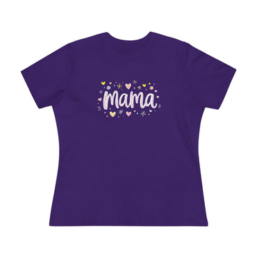 Women's Tee - Mama Heart Design for Moms in Comfort - Even Keel LLC