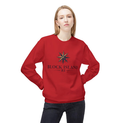 Nautical Block Island, RI Sweatshirt for Coastal Living - Even Keel LLC