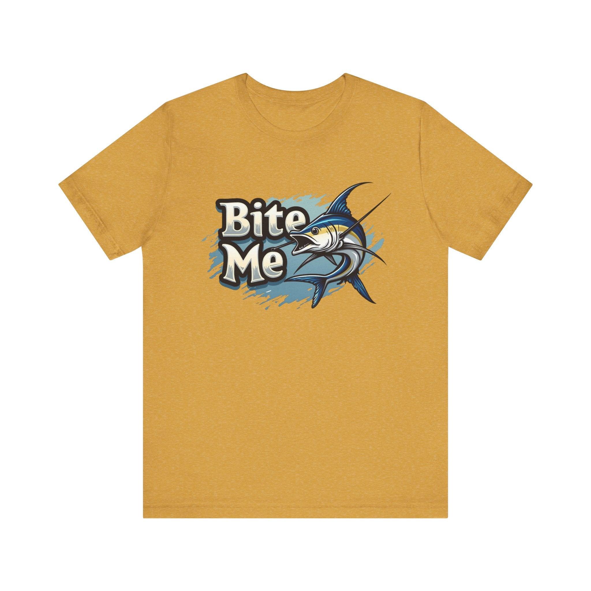 Swordfish Unisex Tee - Bite Me Design For Casual Style - Even Keel LLC