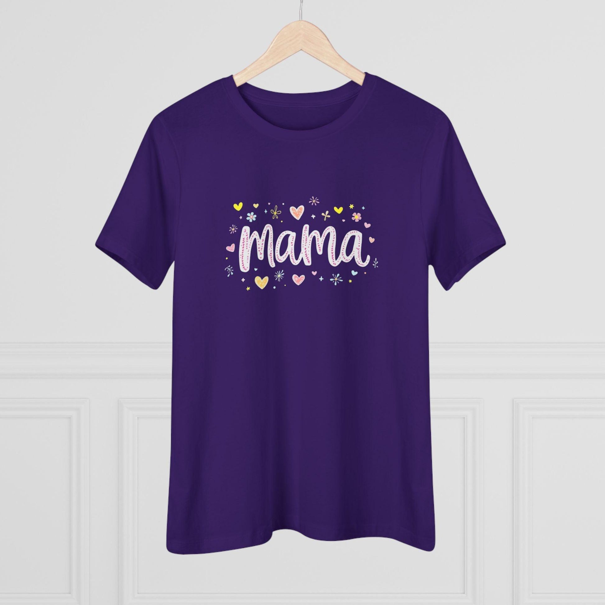 Women's Tee - Mama Heart Design for Moms in Comfort - Even Keel LLC