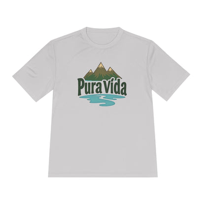 Moisture Wicking Tee - Pura Vida Performance Shirt for Active Wear - Even Keel LLC