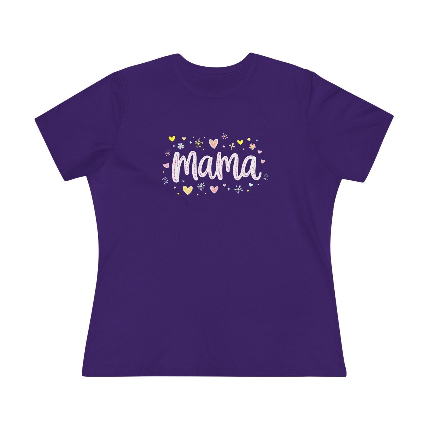 Women's Tee - Mama Heart Design for Comfortable Everyday Wear - Even Keel LLC