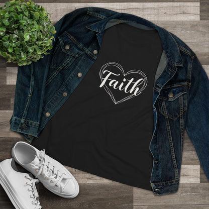 Faith Women's Tee - Positive Cotton T-Shirt for Everyday Wear - Even Keel LLC