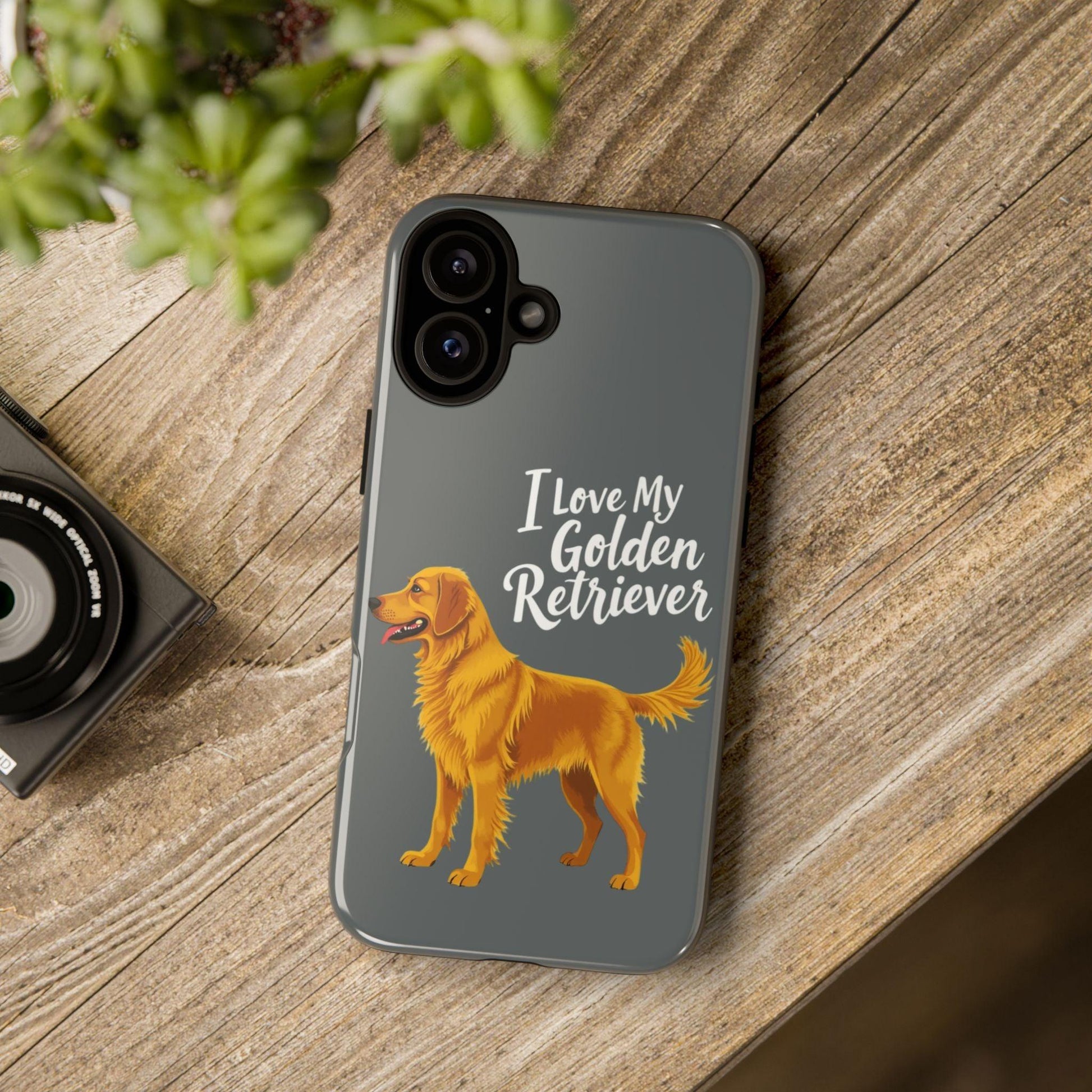 Phone Case I Love My Golden Retriever For Dog Lovers Style - Even Keel LLC