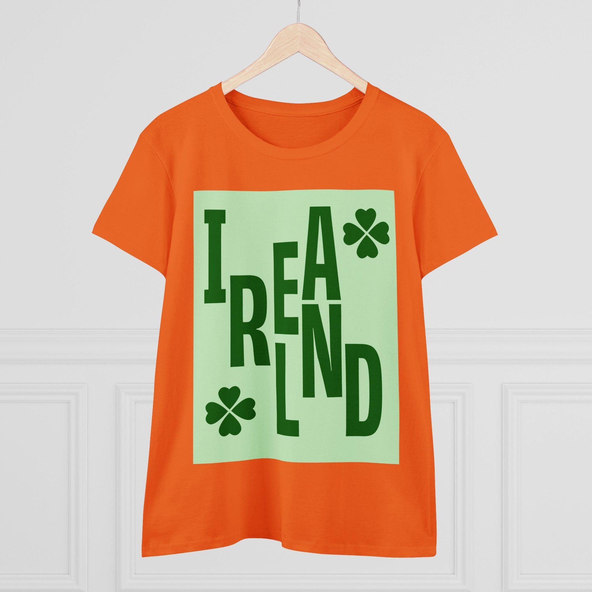 Irish Shamrock Women's T-Shirt for St. Patrick's Day.