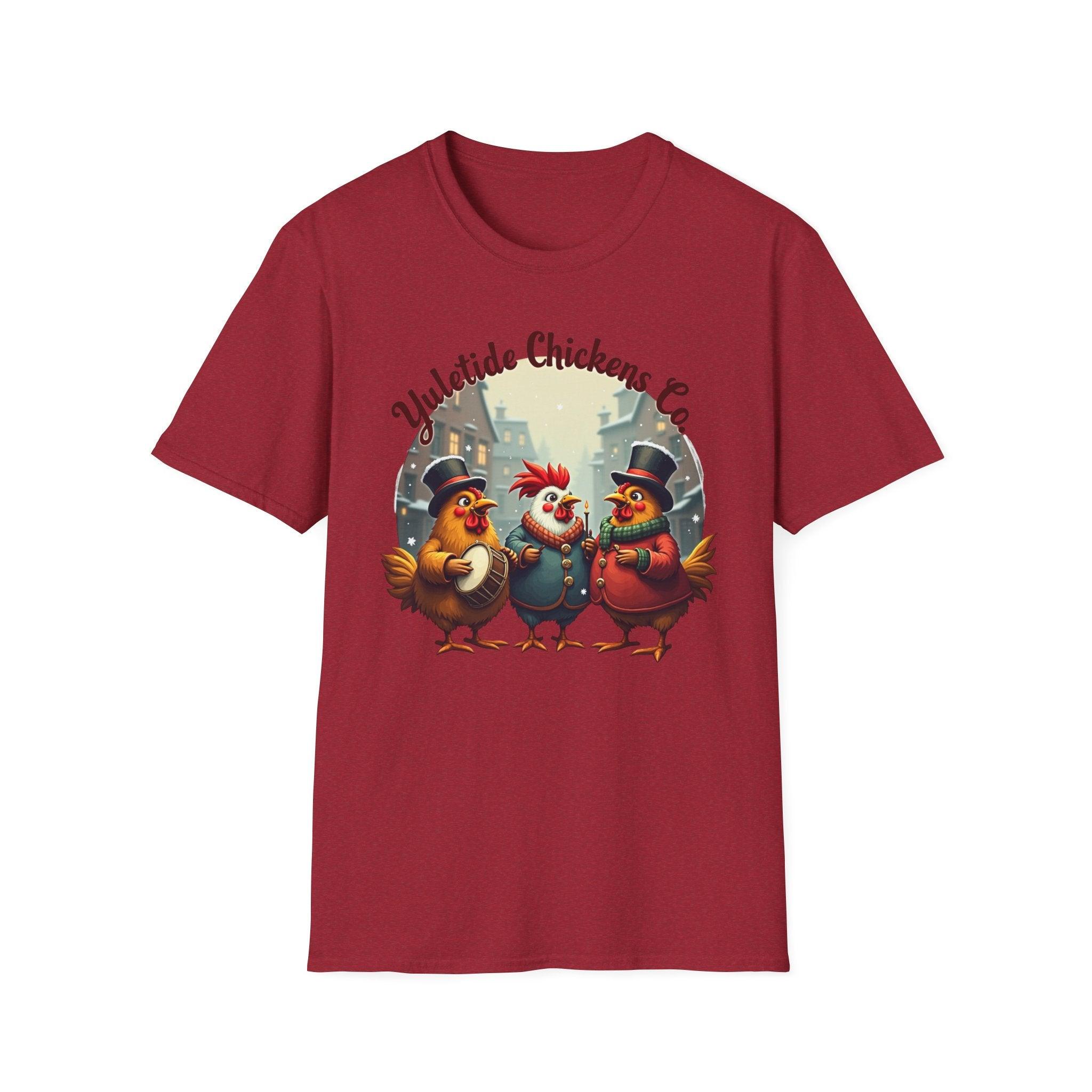 Yuletide Chicken Co. T-Shirt for Comfort and Style Wear - Even Keel LLC