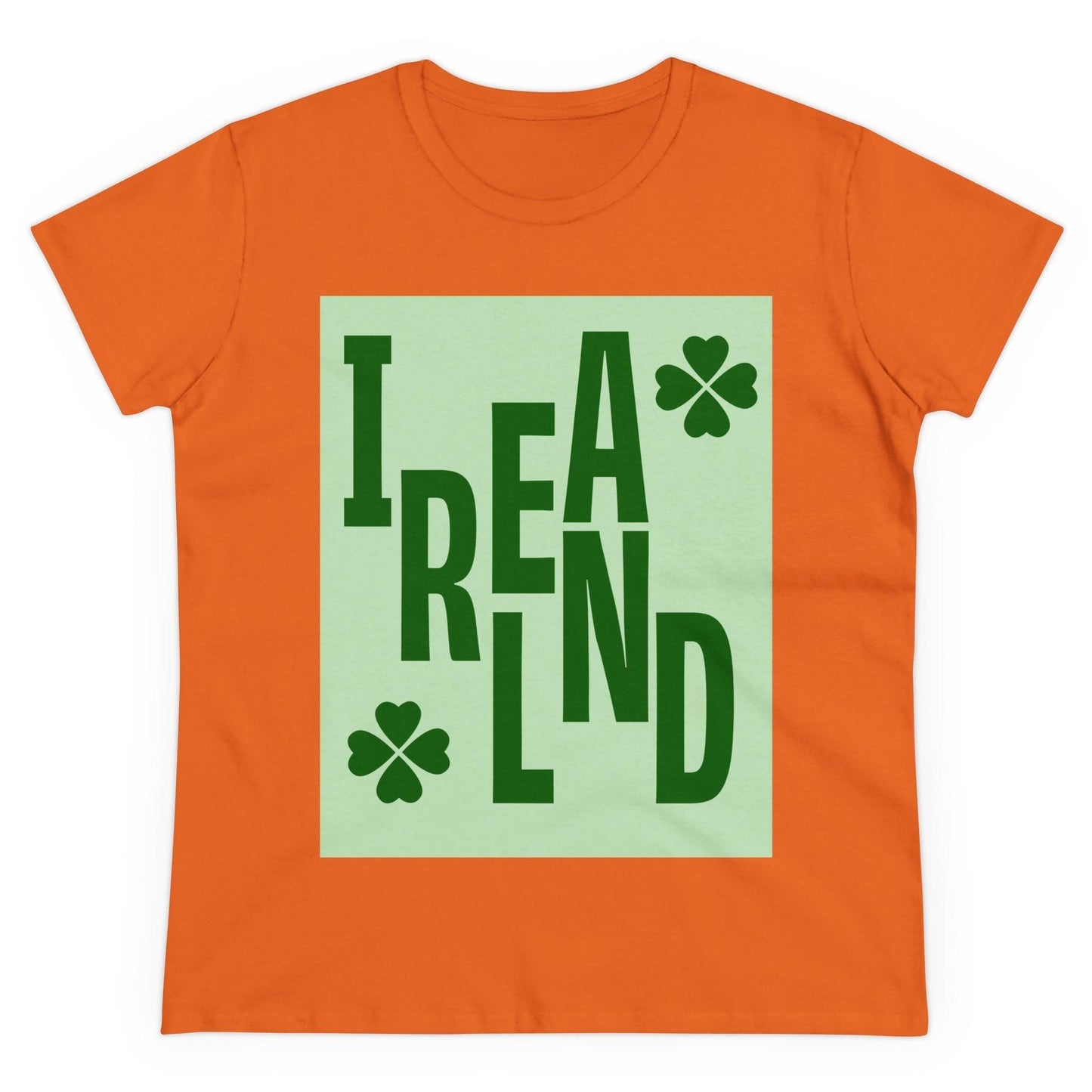 Irish Shamrock Women's T-Shirt for St. Patrick's Day.