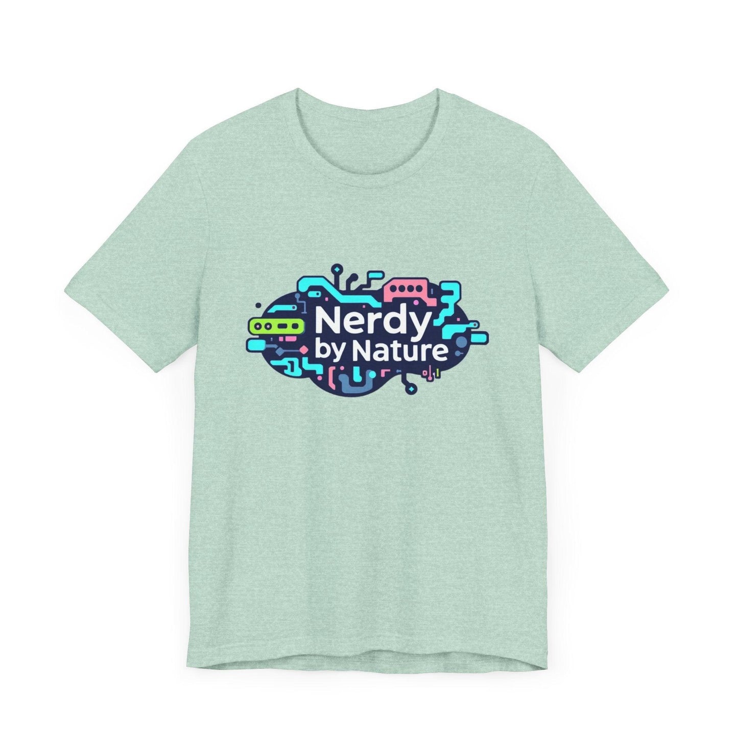 Nerdy by Nature Unisex Tee - Fun Geeky Graphic T-Shirt for Casual Wear - Even Keel LLC