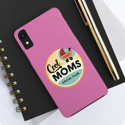 Retro Cool Moms Social Club Tough Phone Cases for Phones - Even Keel LLC