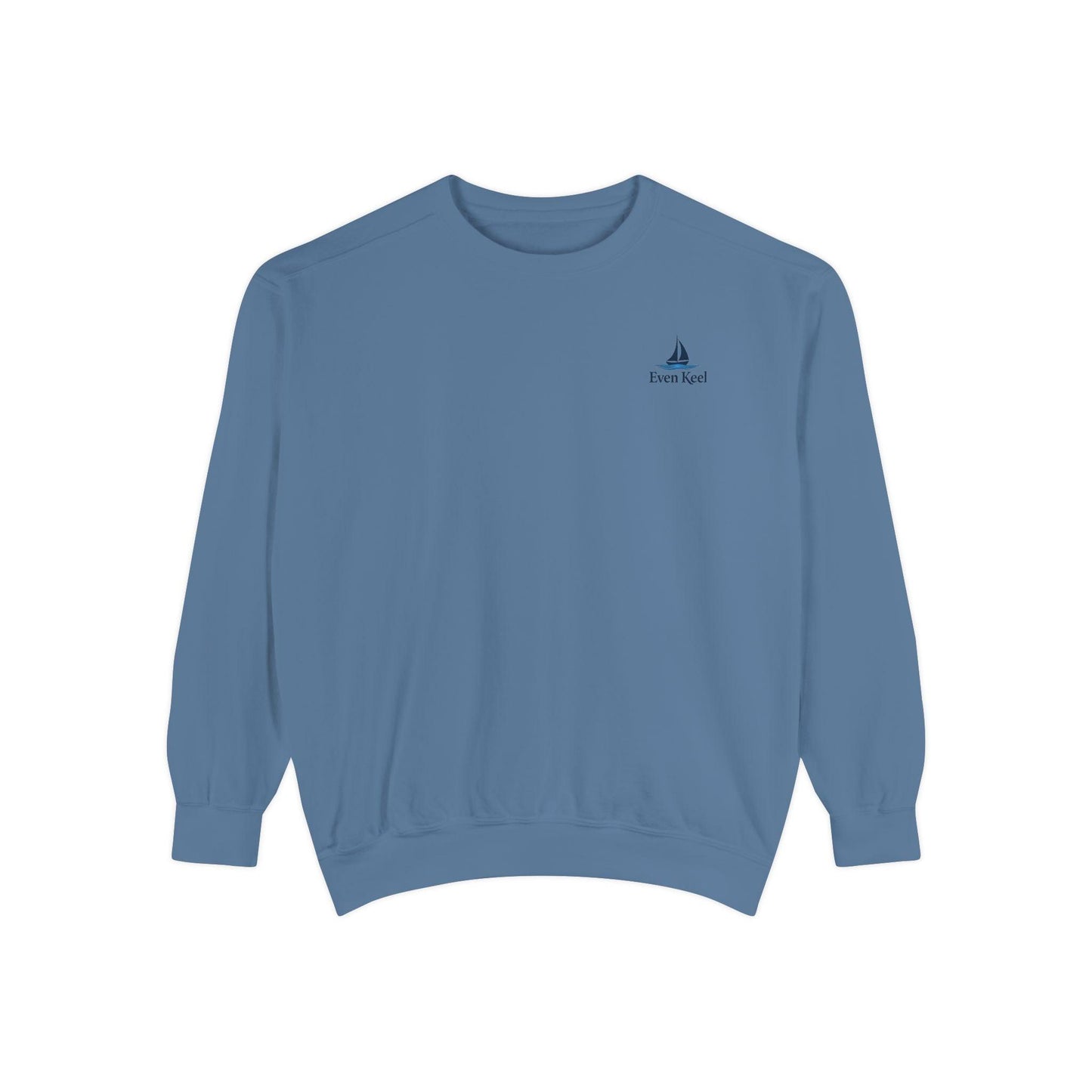 Beach Life Unisex Sweatshirt Reverse Printed for Comfort - Even Keel LLC