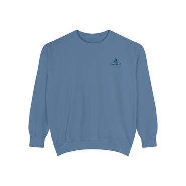 Beach Life Unisex Sweatshirt Reverse Printed for Comfort - Even Keel LLC