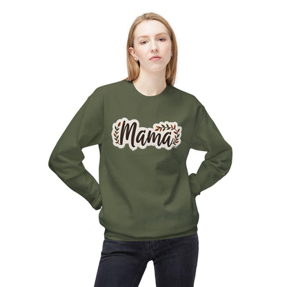 Mama Crewneck Sweatshirt for Moms - Cozy and Stylish Wear - Even Keel LLC