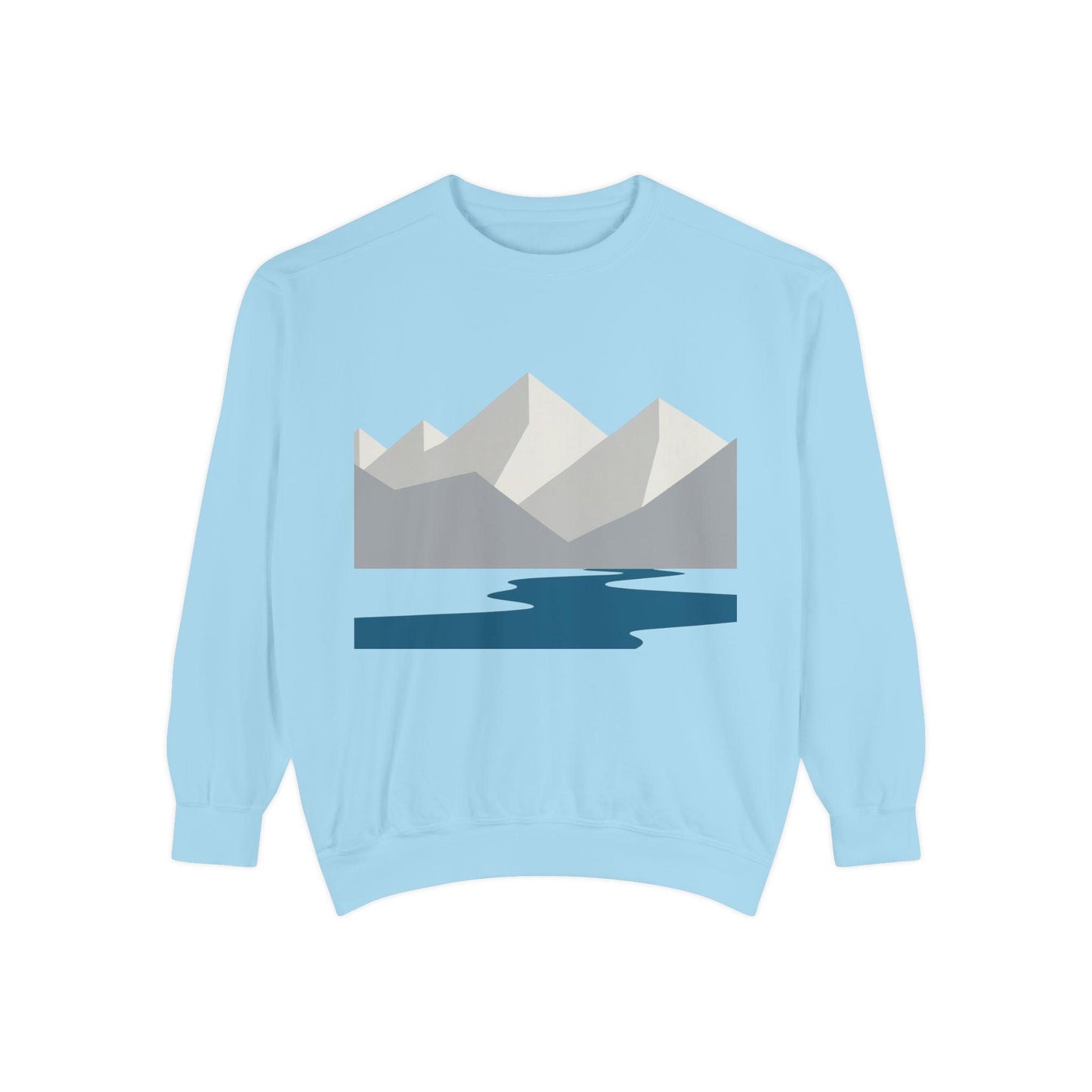 Mountain River Sweatshirt for Nature Lovers and Adventurers - Even Keel LLC