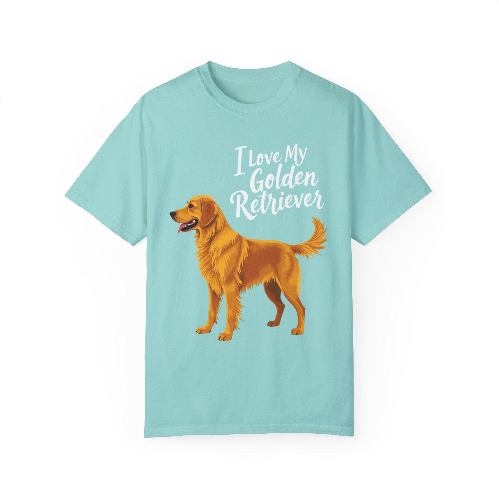 Golden Retriever Love T-shirt for Dog Lovers Unisex Tee - Even Keel LLC