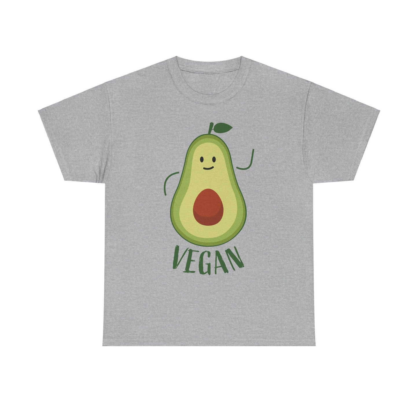 Vegan Tee - Unisex Heavy Cotton Casual Eco-Friendly Wear - Even Keel LLC