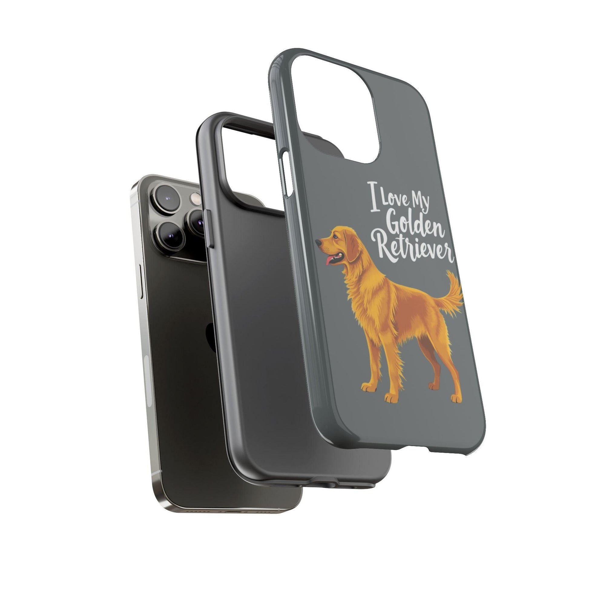 Phone Case I Love My Golden Retriever For Dog Lovers Style - Even Keel LLC