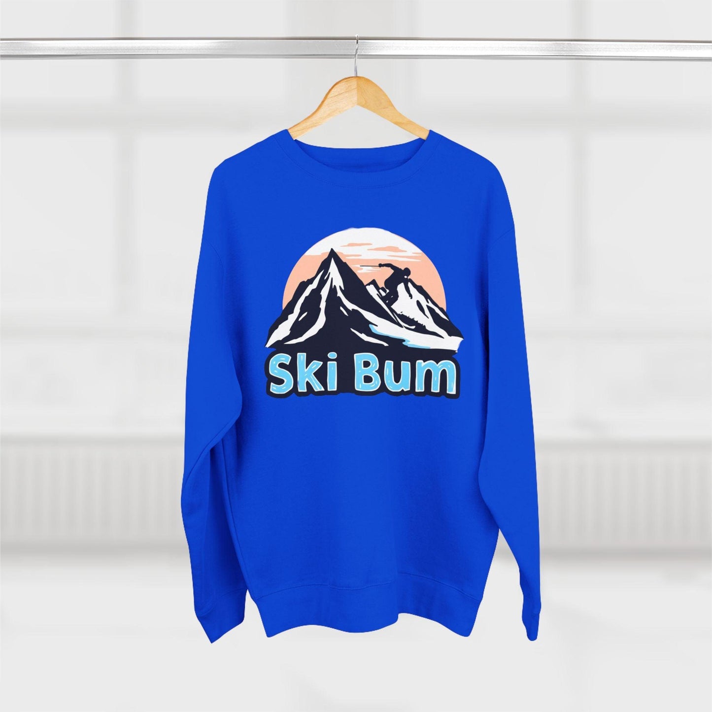 Ski Bum Sweatshirt For Cozy Winter Adventures Online - Even Keel LLC