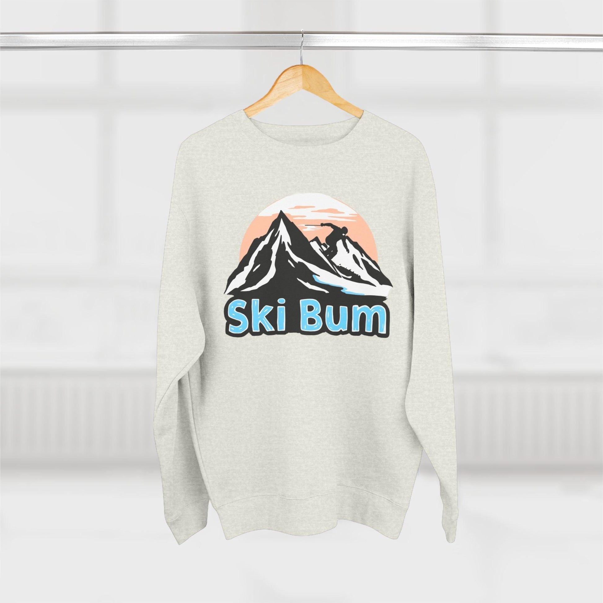 Ski Bum Sweatshirt For Cozy Winter Adventures Online - Even Keel LLC